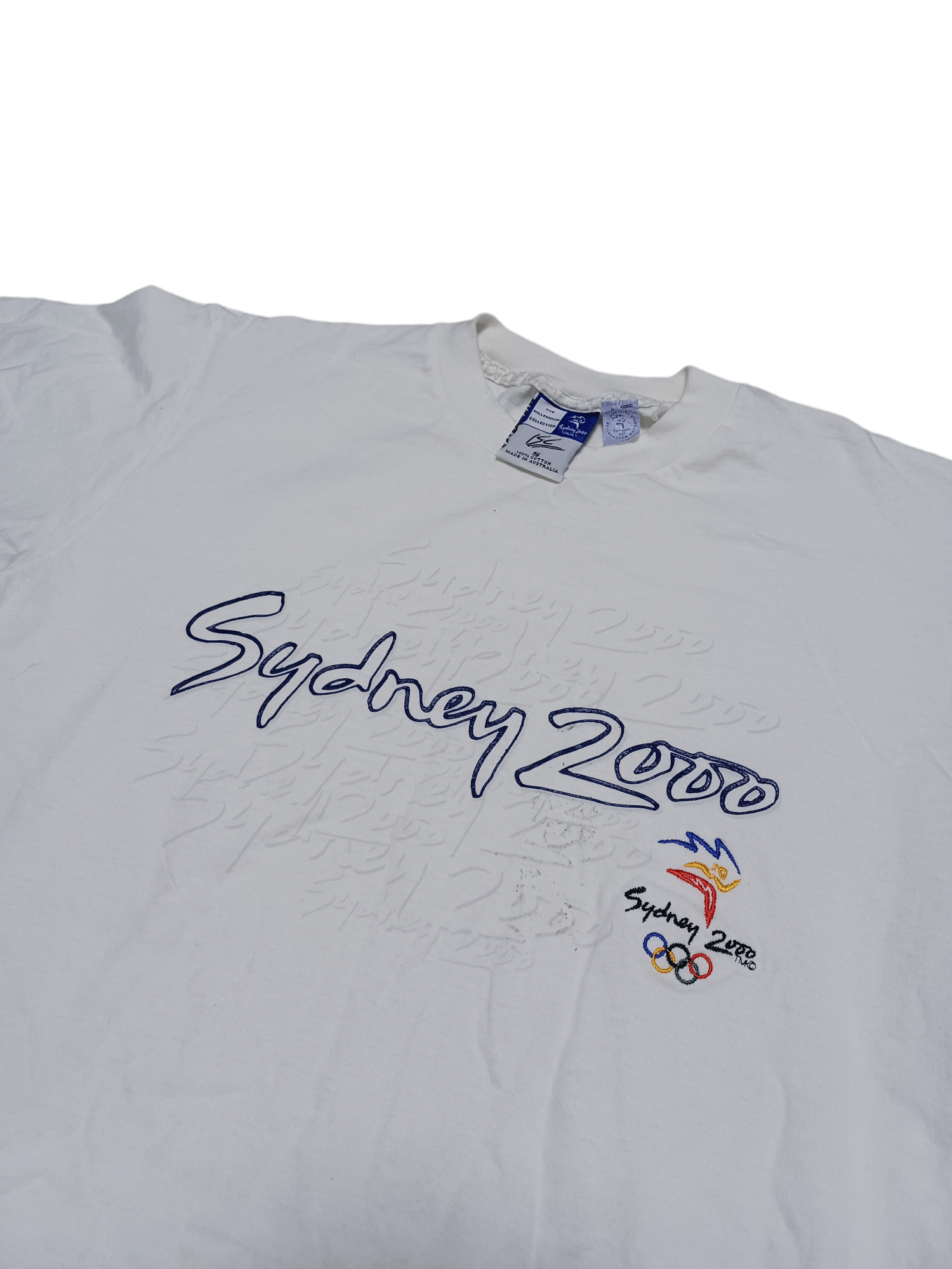Other SYDNEY 2000 OLYMPICS VINTAGE MADE IN AUSTRALIA TEE Size US M / EU 48-50 / 2 - 3 Thumbnail