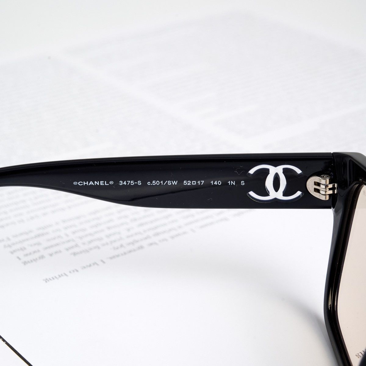 Chanel CHANEL 0CH3475S C501SW SUNGLASSES Size ONE SIZE - 5 Thumbnail