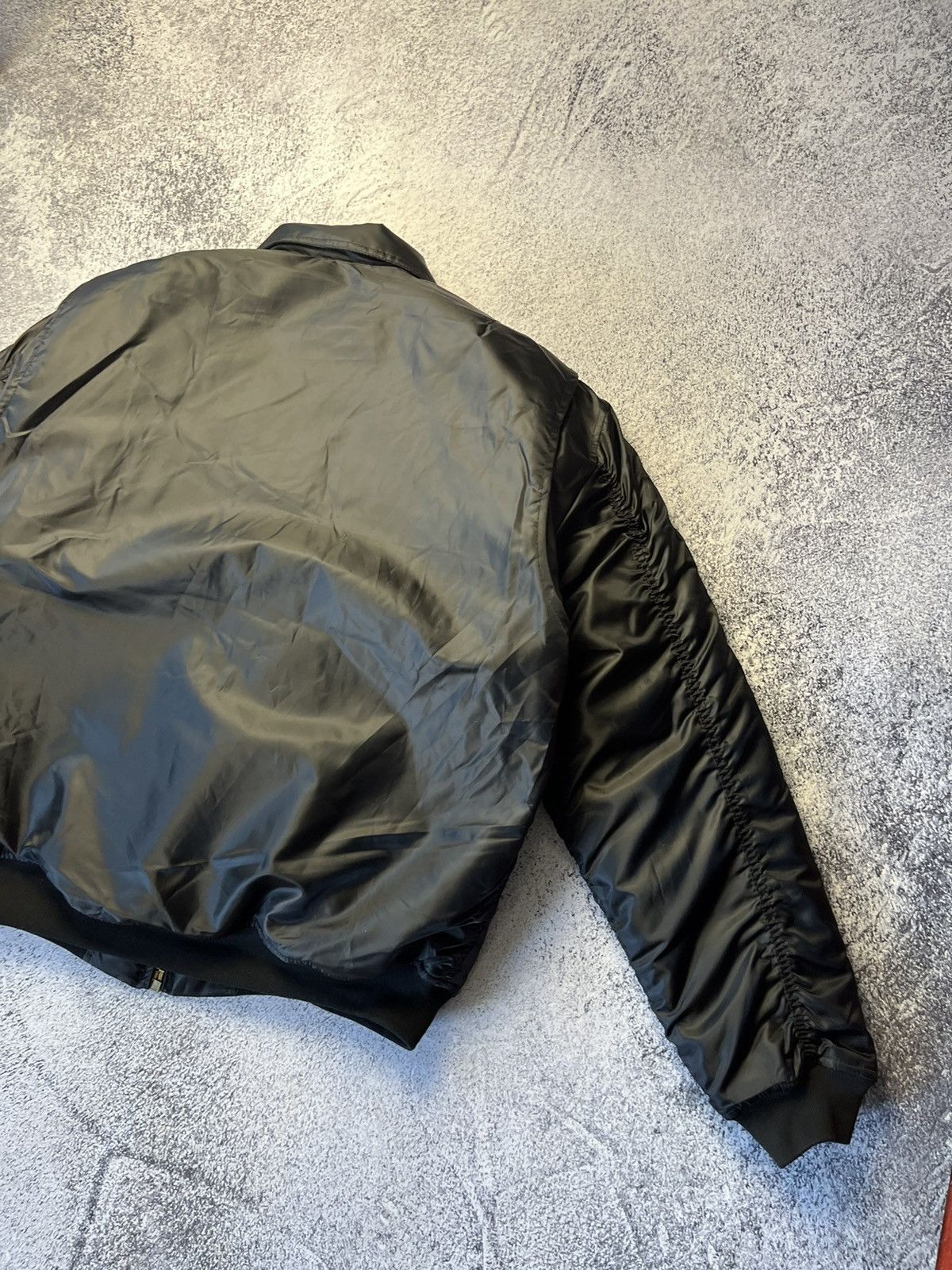 Vintage Vintage black Reversible Bomber Jacket MA1 Size US XXL / EU 58 / 5 - 19 Thumbnail