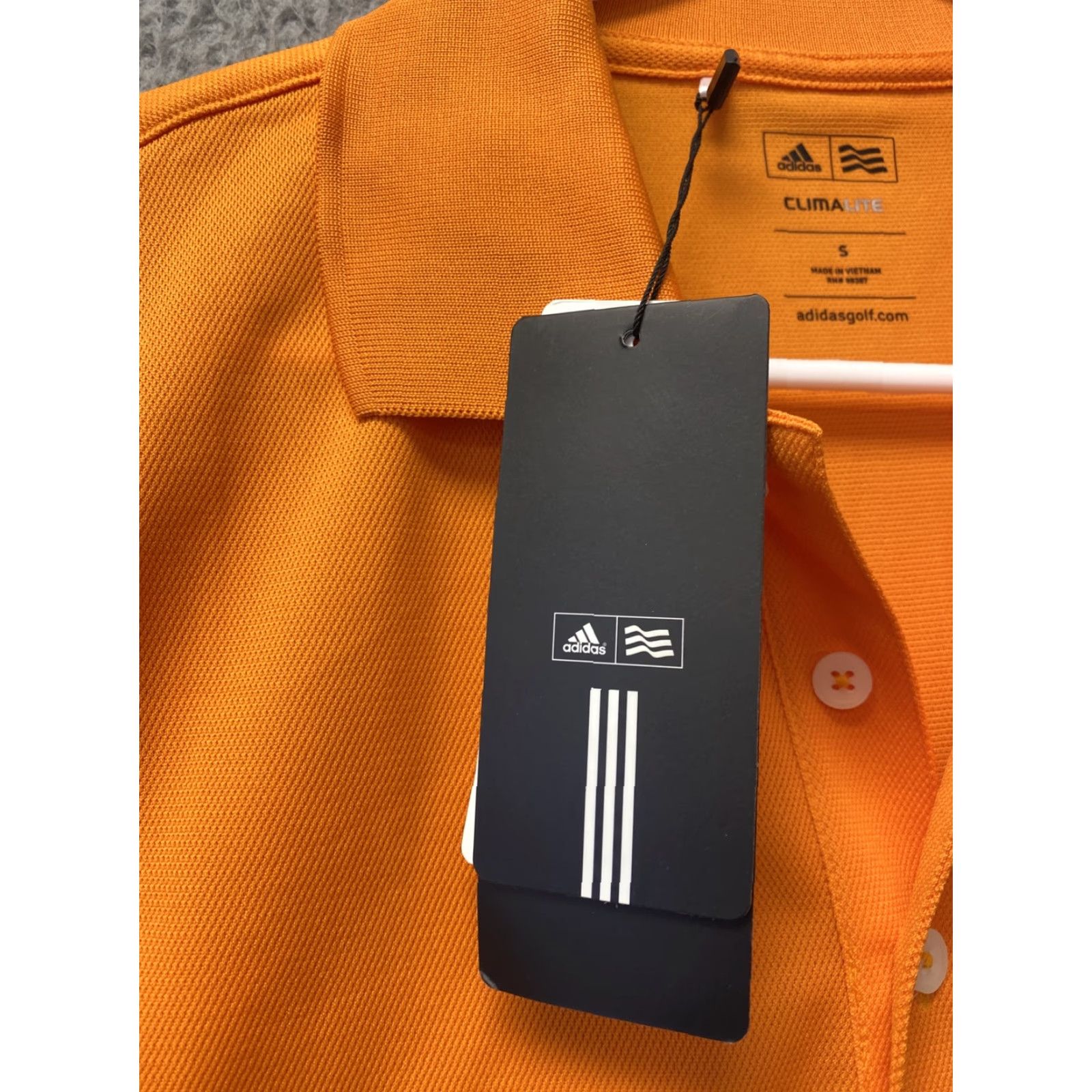 Adidas adidas Golf Polo Shirt Mens Orange Short Sleeve S Performance /110-29 Size US S / EU 44-46 / 1 - 5 Thumbnail