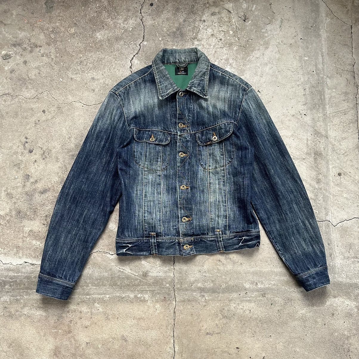 Lee Lee Riders trucker jacket single pocket Size US L / EU 52-54 / 3 - 1 Thumbnail