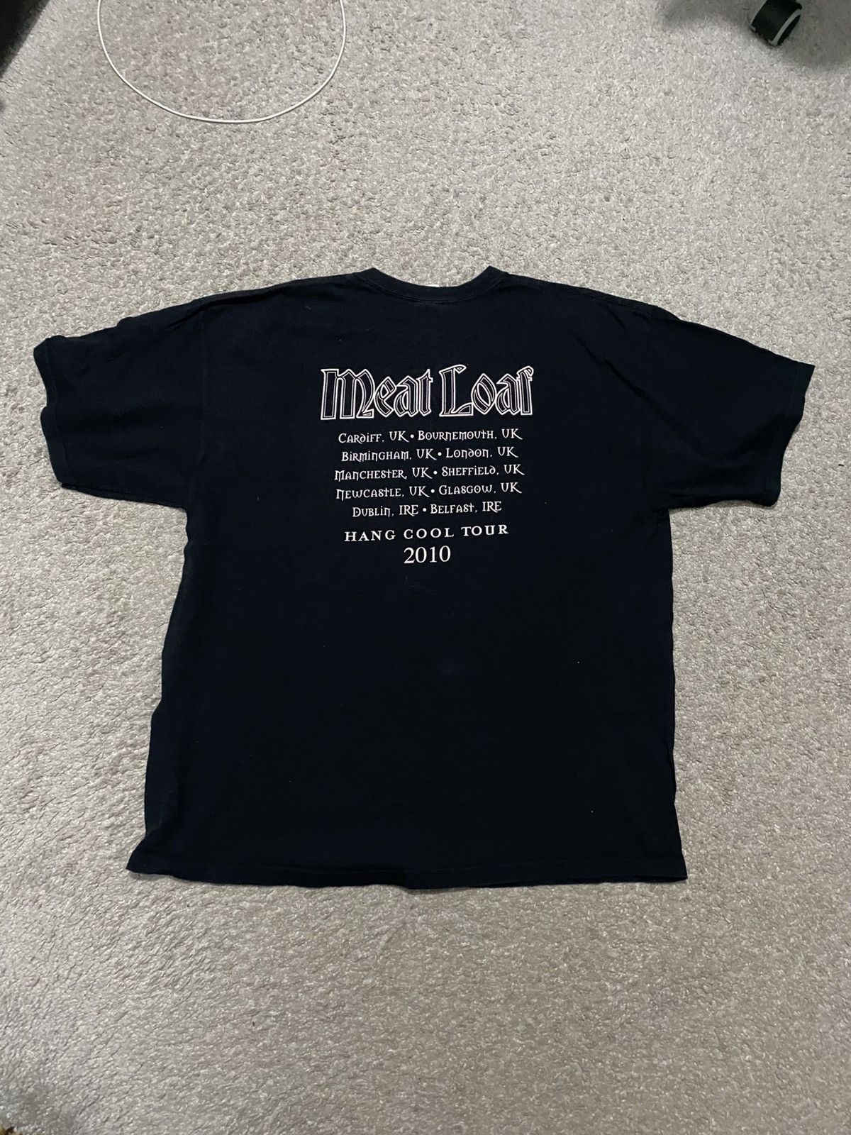 Band Tees × Vintage Meat Loaf Hang Cool Teddy Bear 2010 Tee y2k metal band tees Size US XL / EU 56 / 4 - 10 Thumbnail