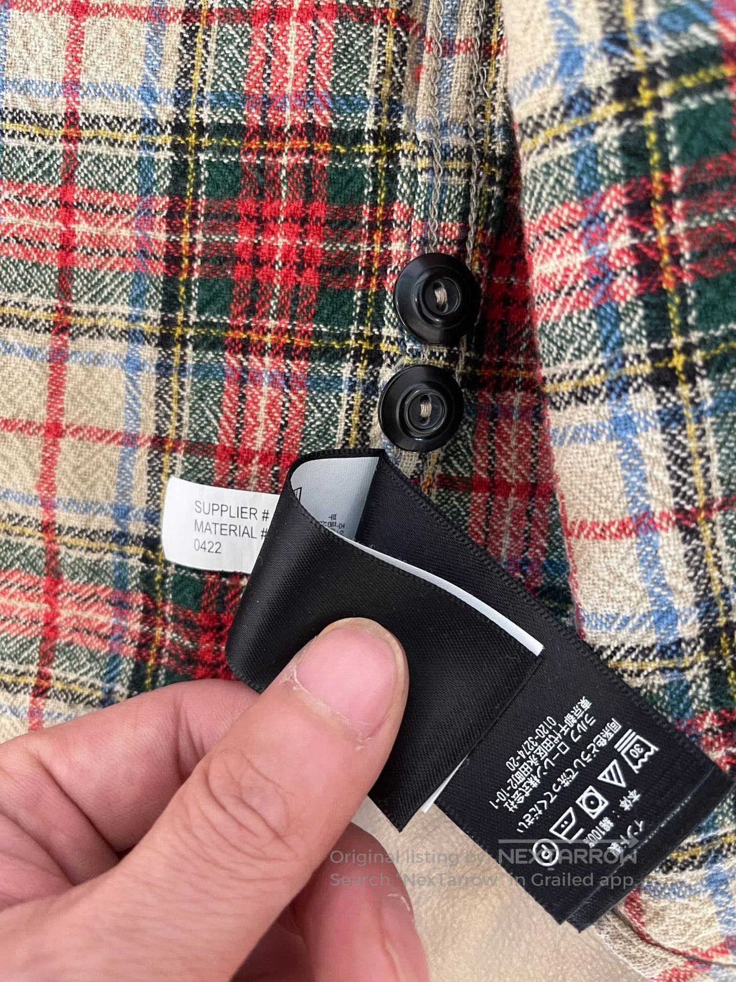 RRL Ralph Lauren RRL Double RL Western Striped Shirt. Size US S / EU 44-46 / 1 - 5 Thumbnail