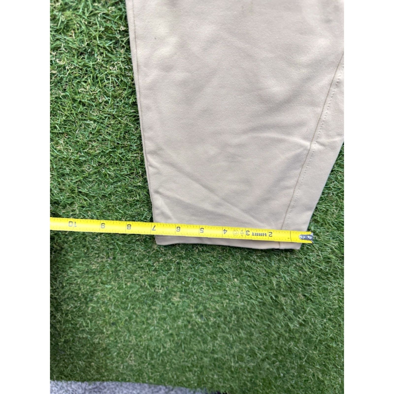 Vintage Rugged Black Sweatpants Mens Large Stretch Performance Slim Tapered Tech Beige Size US 33 - 5 Thumbnail