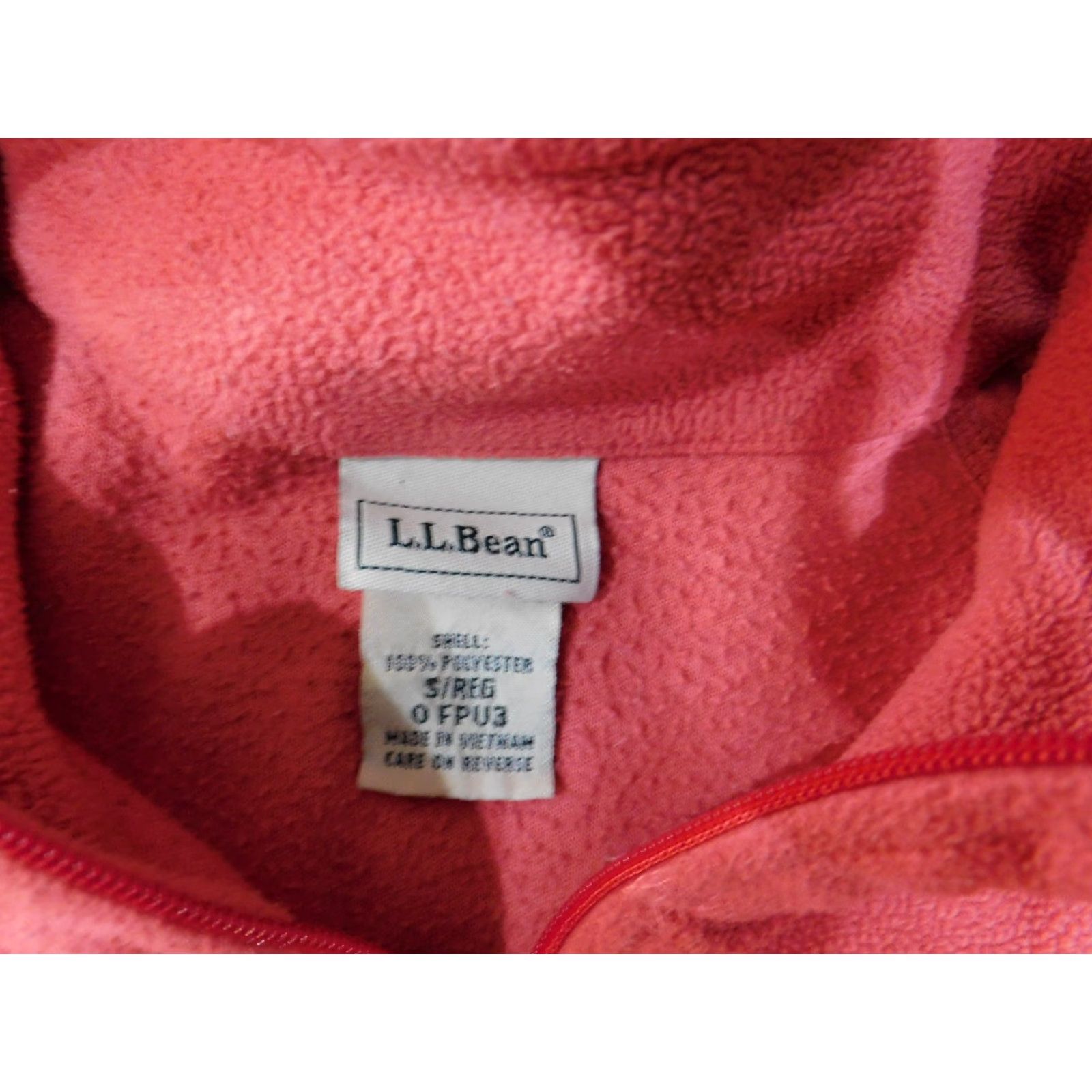 Vintage L.L. Bean Womens Sweater Fleece Small Pink 1/4 Zip Pullover Raglan Sleeves Retro Vintage No Size S / US 4 / IT 40 - 4 Thumbnail