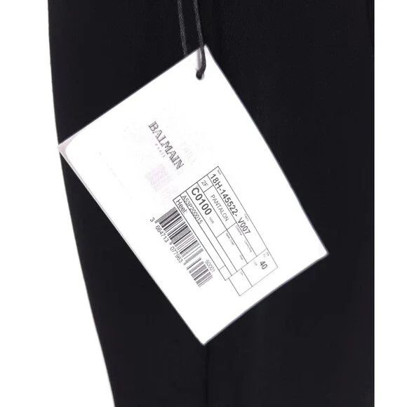Balmain Balmain Gold Tone Button Trousers w/ Zip Hems 40 US 8 M Size 30" / US 8 / IT 44 - 11 Thumbnail