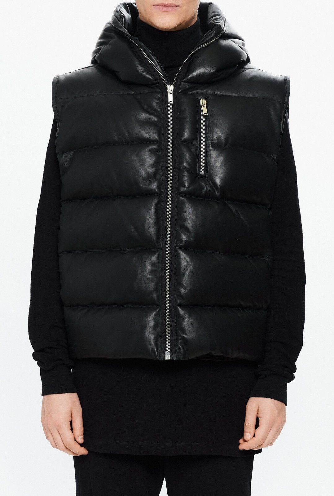 Rick Owens Last Size Rick Owens FW23 Luxor Leather Vest IT 52 Size US L / EU 52-54 / 3 - 11 Thumbnail