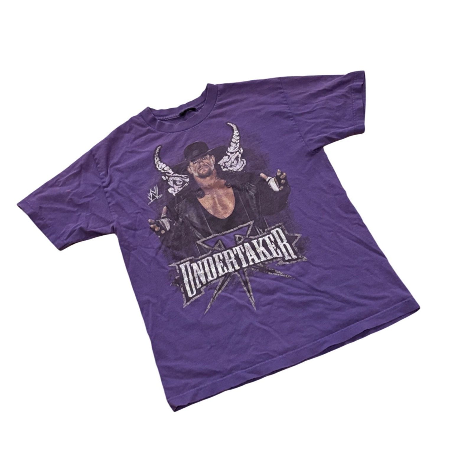 WWE Vintage 2000's WWE The Undertaker Wrestling T-Shirt Purple M Size US S / EU 44-46 / 1 - 3 Thumbnail