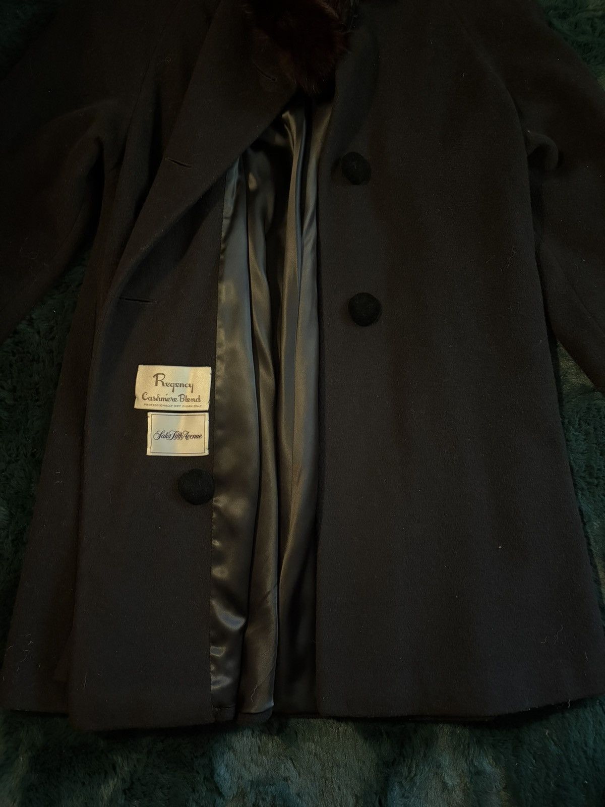 Saks Fifth Avenue Cashmere coat Size M / US 6-8 / IT 42-44 - 4 Thumbnail