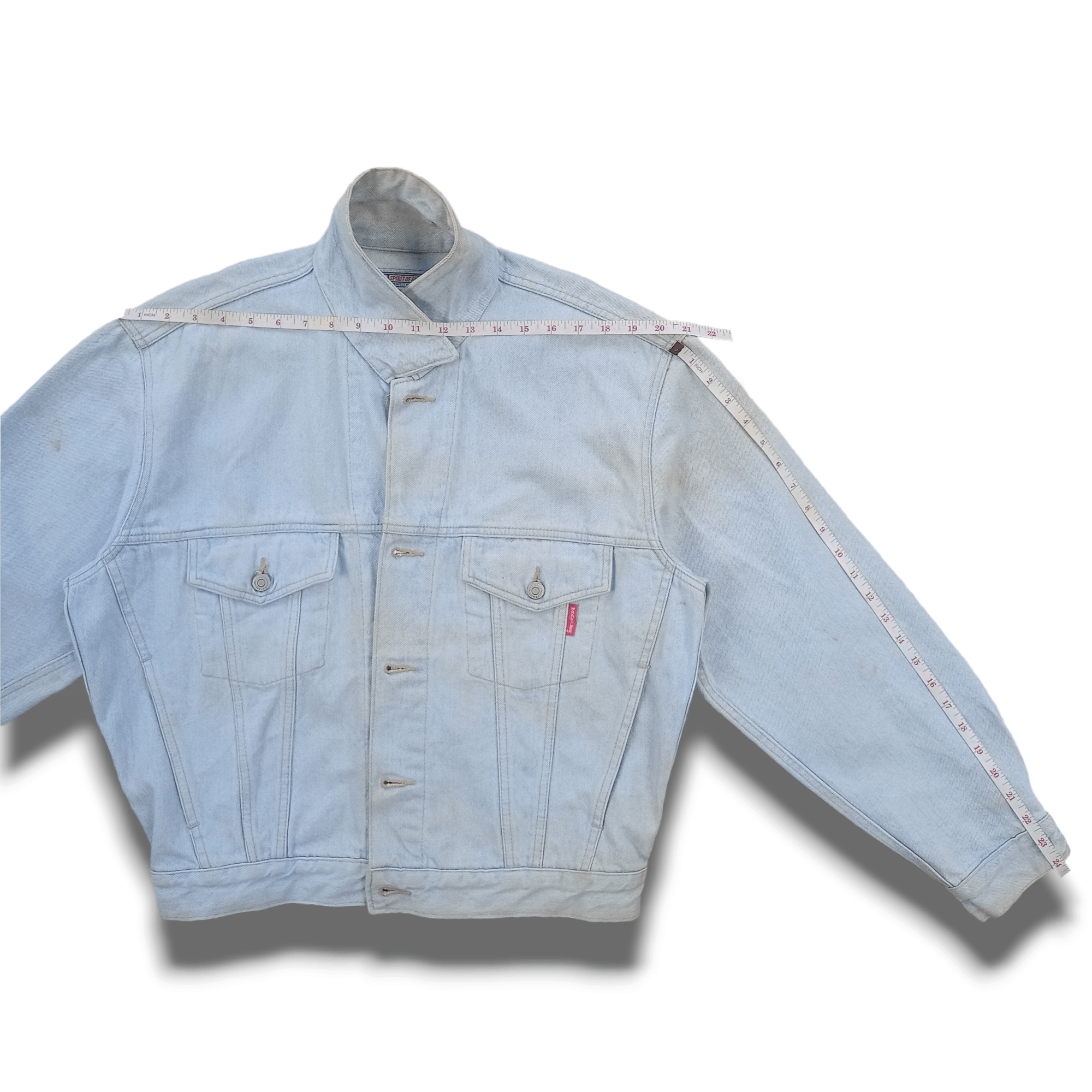 Wrangler Vintage Japan Wrangler Buckle Back Denim Jacket Size Medium Size US M / EU 48-50 / 2 - 10 Thumbnail
