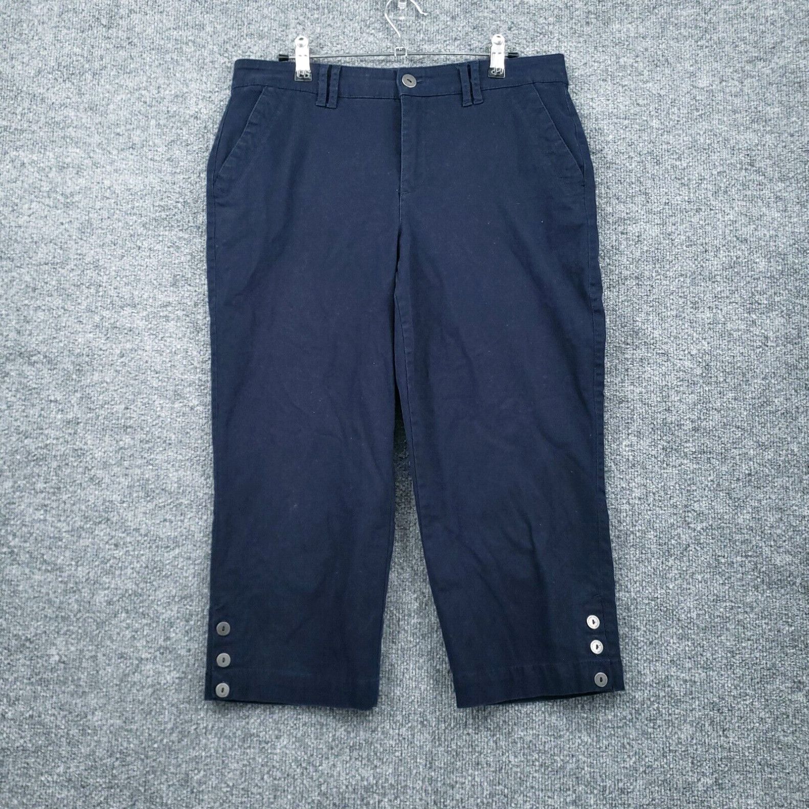 Gloria vanderbilt khaki unltd capris hotsell