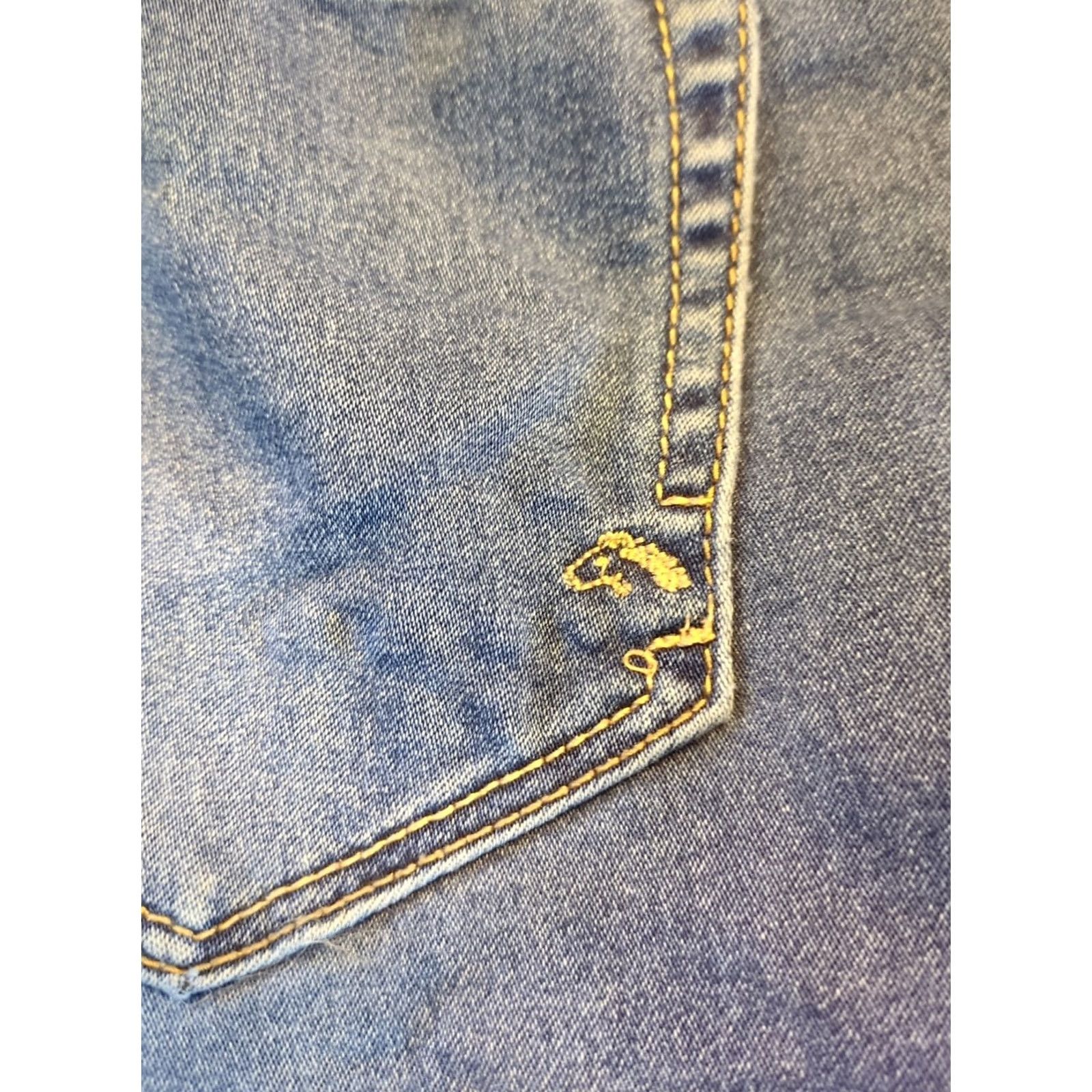 Jordache Jordache Womens Jeans Sz 14 Blue Denim Super Skinny Size 36" / US 14 / IT 50 - 2 Thumbnail