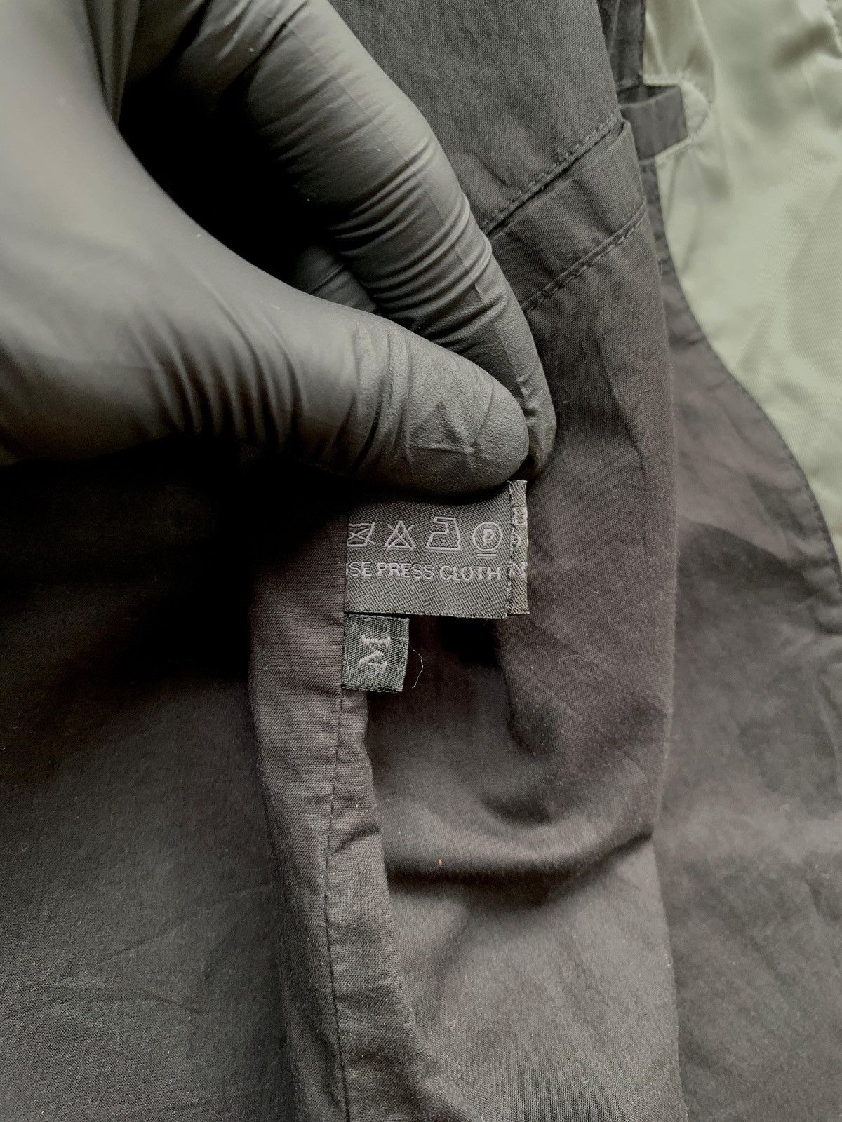 Prada FREE TAX! 2000s Nylon Metallic Silver Work Jacket Size US M / EU 48-50 / 2 - 9 Thumbnail