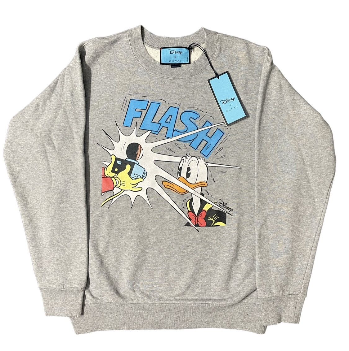 Gucci New Limited Edition X Disney Grey Sweatshirt