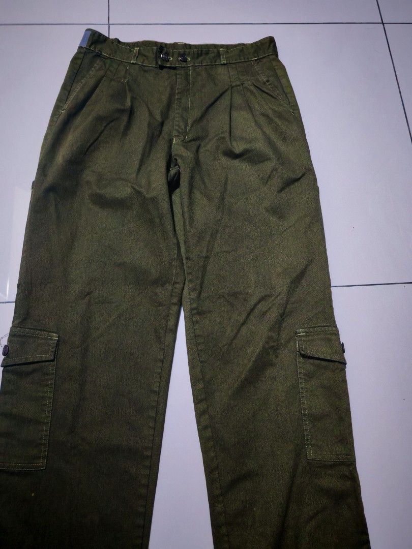 Vintage Vintage 90s army cargo pants military style Size US 33 - 2 Thumbnail