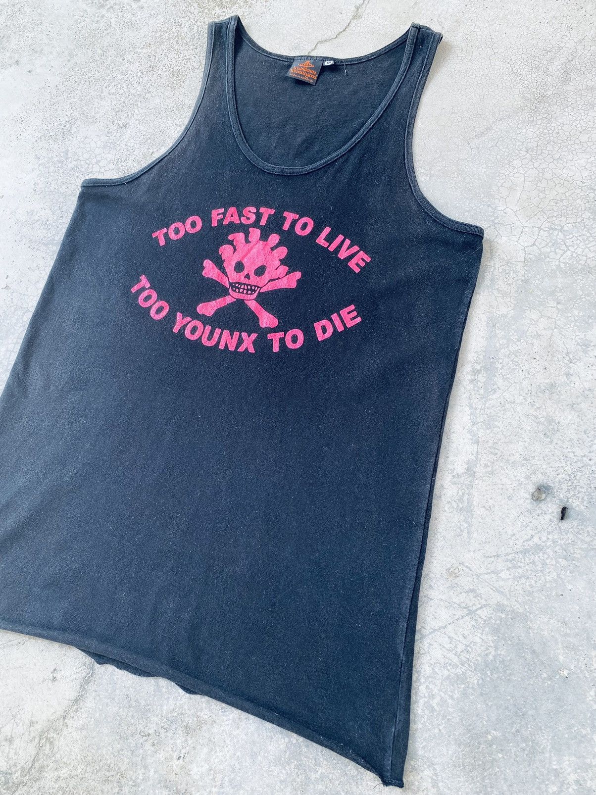 Band Tees Vintage Too Fast To Live Too Younx To Die Band Tank Top Size US M / EU 48-50 / 2 - 5 Thumbnail