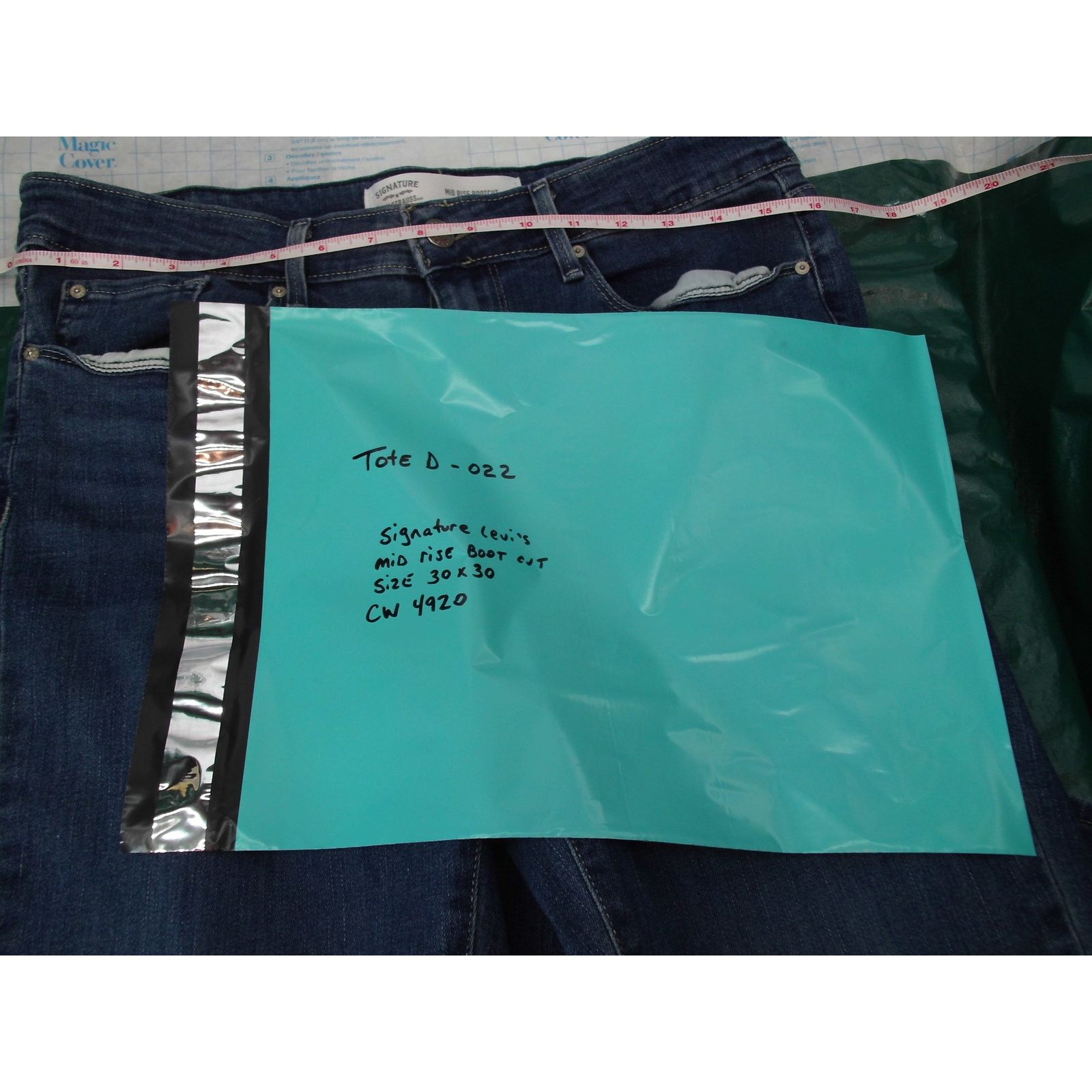 Levi's Levi's Signature 30x30 Mid Rise Boot Cut Distressed CW-4920 Size 30" / US 8 / IT 44 - 7 Thumbnail