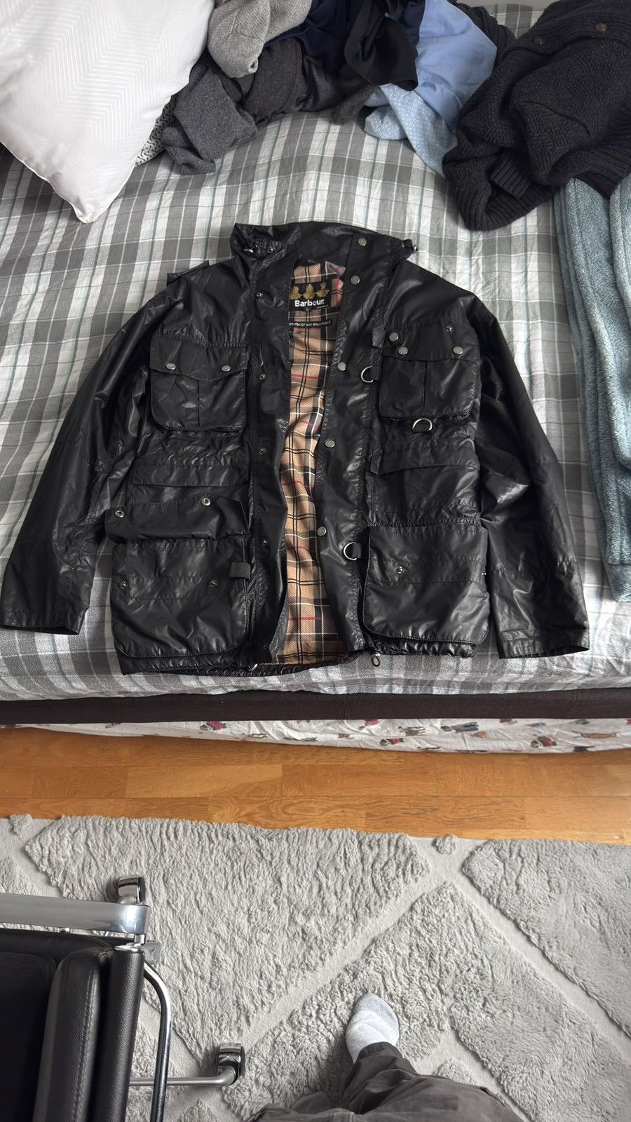 Barbour Barbour Waterproof Field Jacket Size US S / EU 44-46 / 1 - 2 Thumbnail