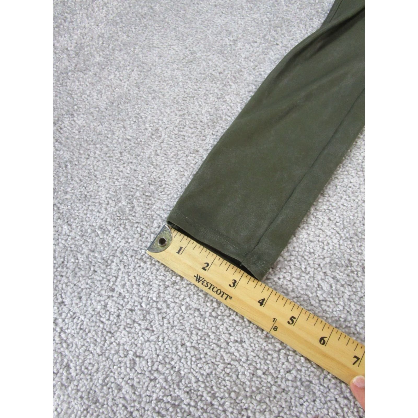 Spanx Spanx Leggings Womens Small Green Pilling Activewear Nylon Polyester Spandex Gym Training Yoga Ankle Athleisure Classic Colorful Casual Travel Size 28" / US 6 / IT 42 - 5 Thumbnail