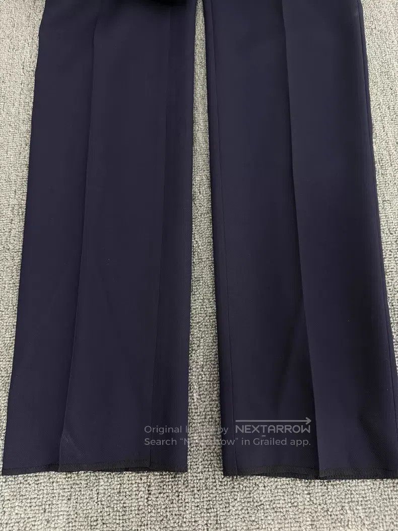 Saint Laurent Paris Saint Laurent Paris Navy Basic Trousers i Size US 34 / EU 50 - 3 Thumbnail