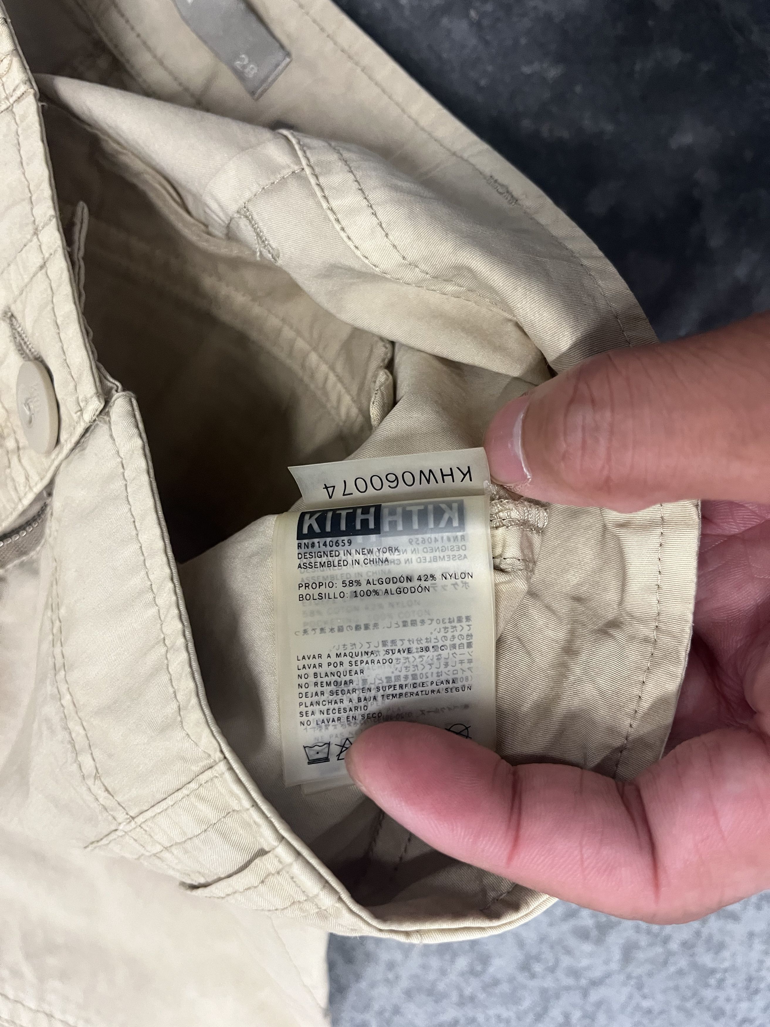 Kith Kith Women Evans Cotton Nylon Utility Pant Canvas - 28 Size 28" / US 6 / IT 42 - 6 Thumbnail