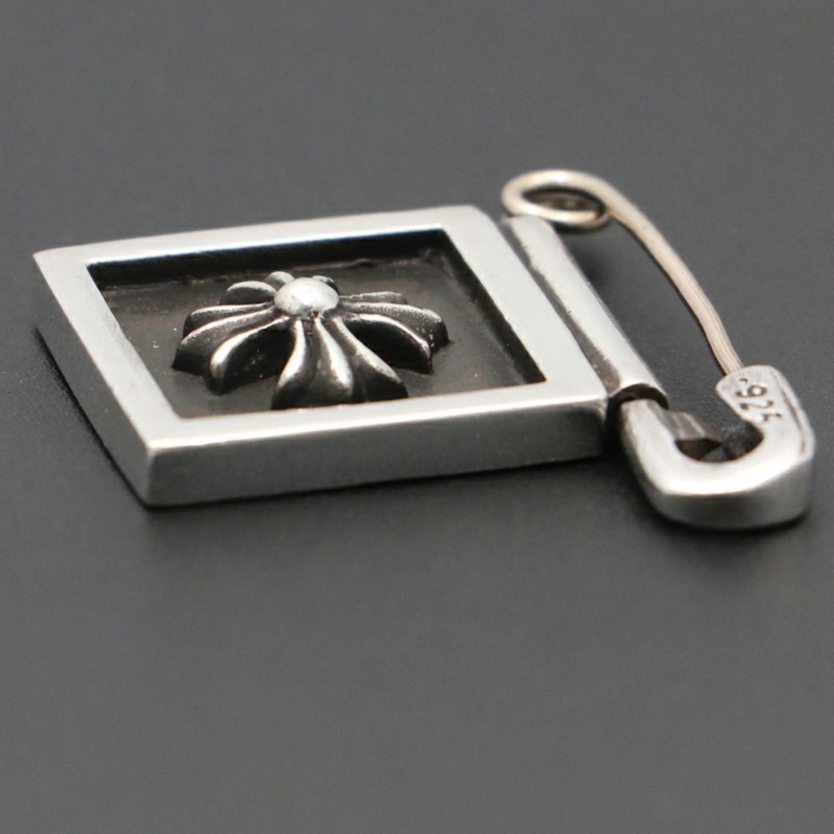 Chrome Hearts Chrome Hearts Safety pin Ch Plus Framed Pendant Necklace Size ONE SIZE - 6 Thumbnail