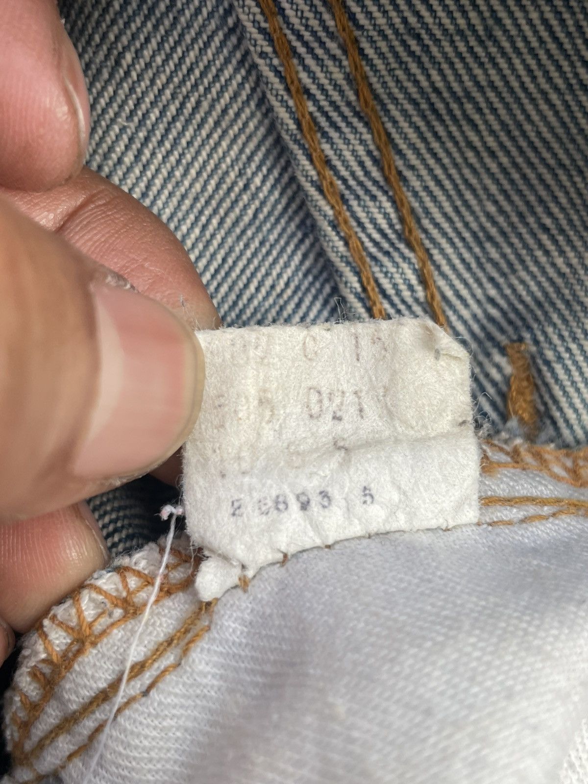 Levi's Vintage 1978 Levis 505 Size US 34 / EU 50 - 19 Thumbnail