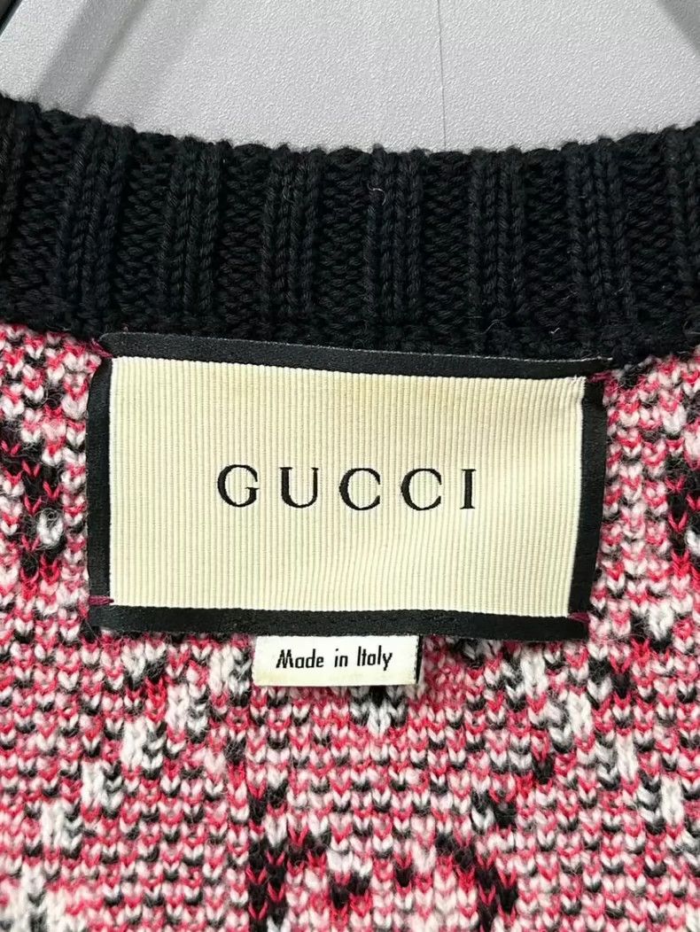 Gucci Gucci Old flower satisfied knitted sweater 2501-Nextarrow Size US XL / EU 56 / 4 - 6 Thumbnail