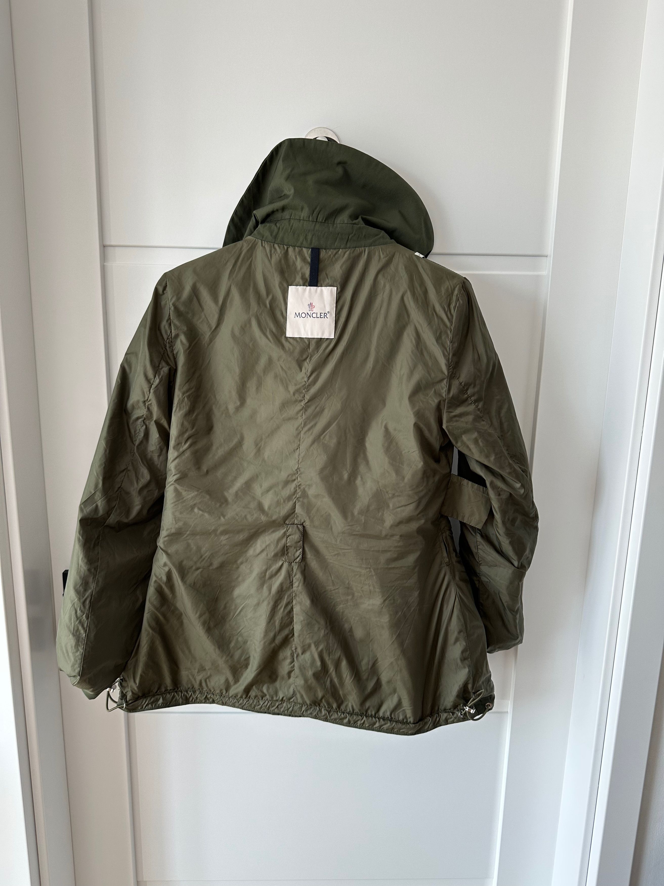 Moncler MONCLER Sodalite khaki casual jacket green coat Size S / US 4 / IT 40 - 8 Thumbnail