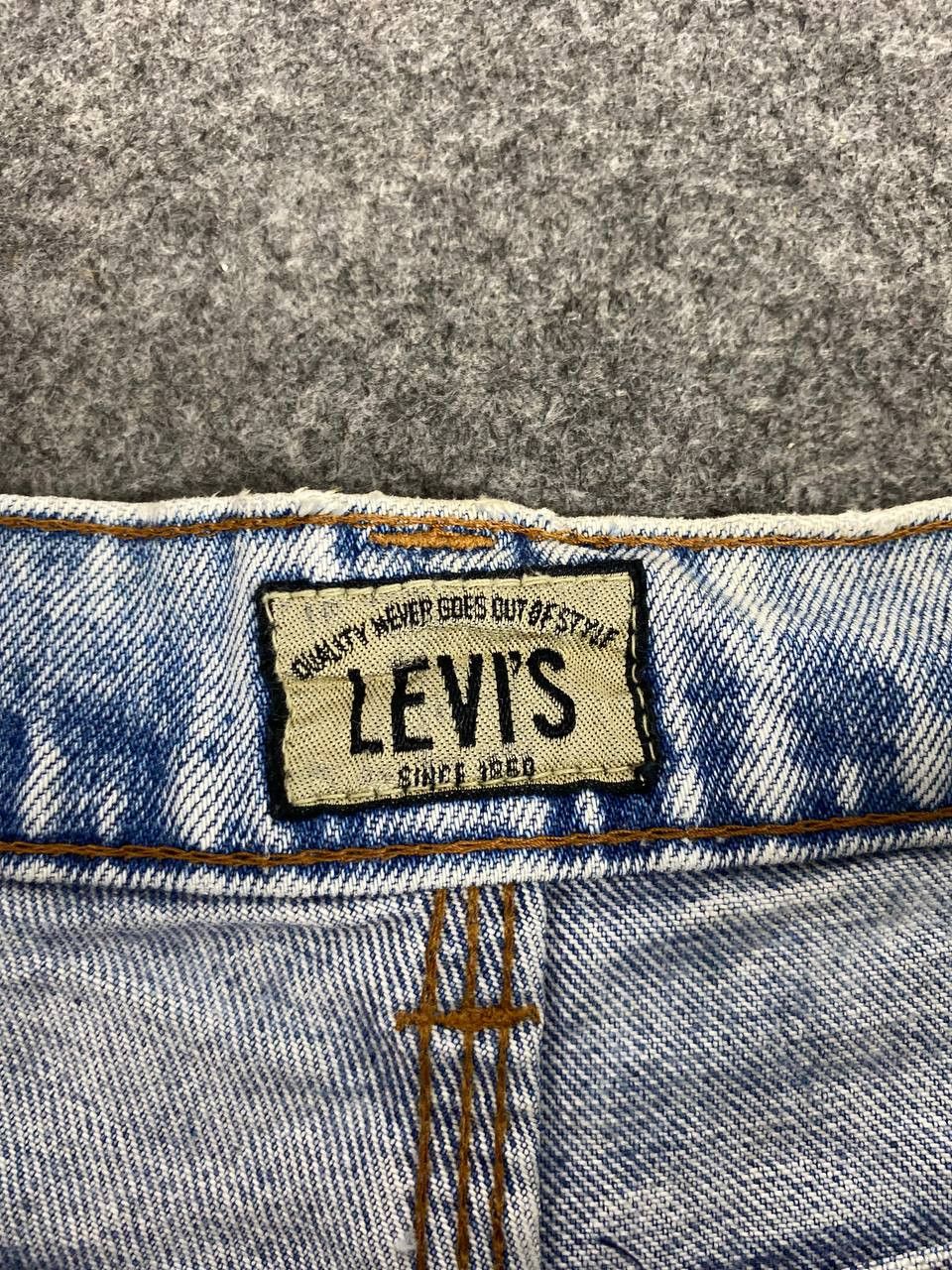 Levi's vintage levis 656 big e light wash distressed denim Size US 33 - 14 Thumbnail