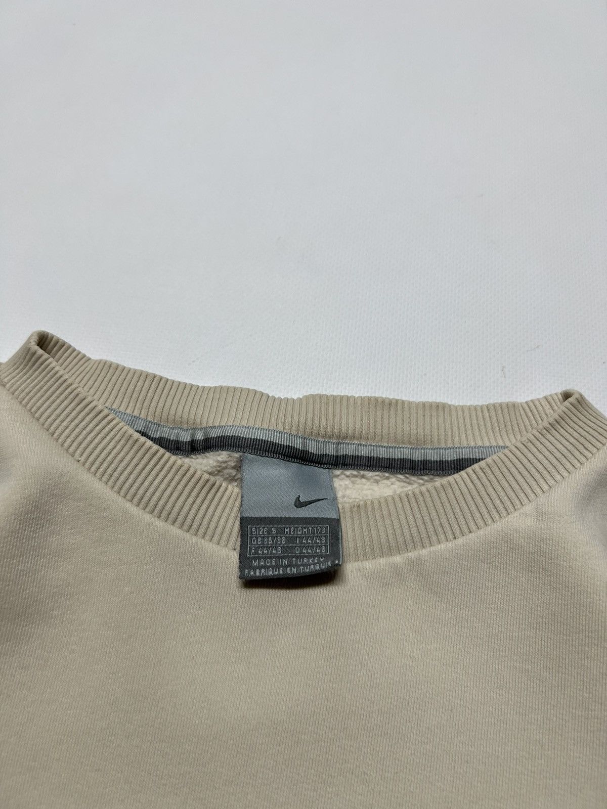 Nike × Vintage Vintage Y2k Nike 💛 Big Logo Crewneck Sweatshirt 00’s Size S / US 4 / IT 40 - 9 Thumbnail