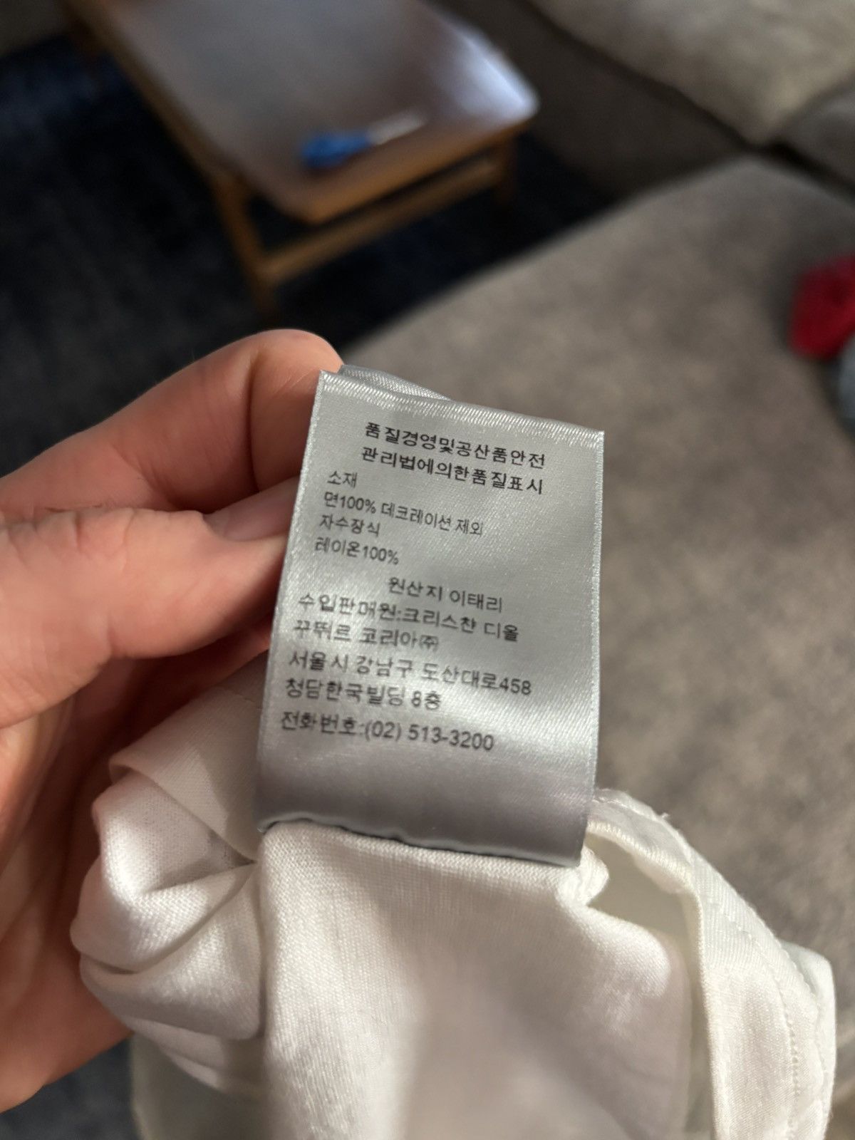 Dior White CD Icon Logo Tee Size US XS / EU 42 / 0 - 6 Thumbnail