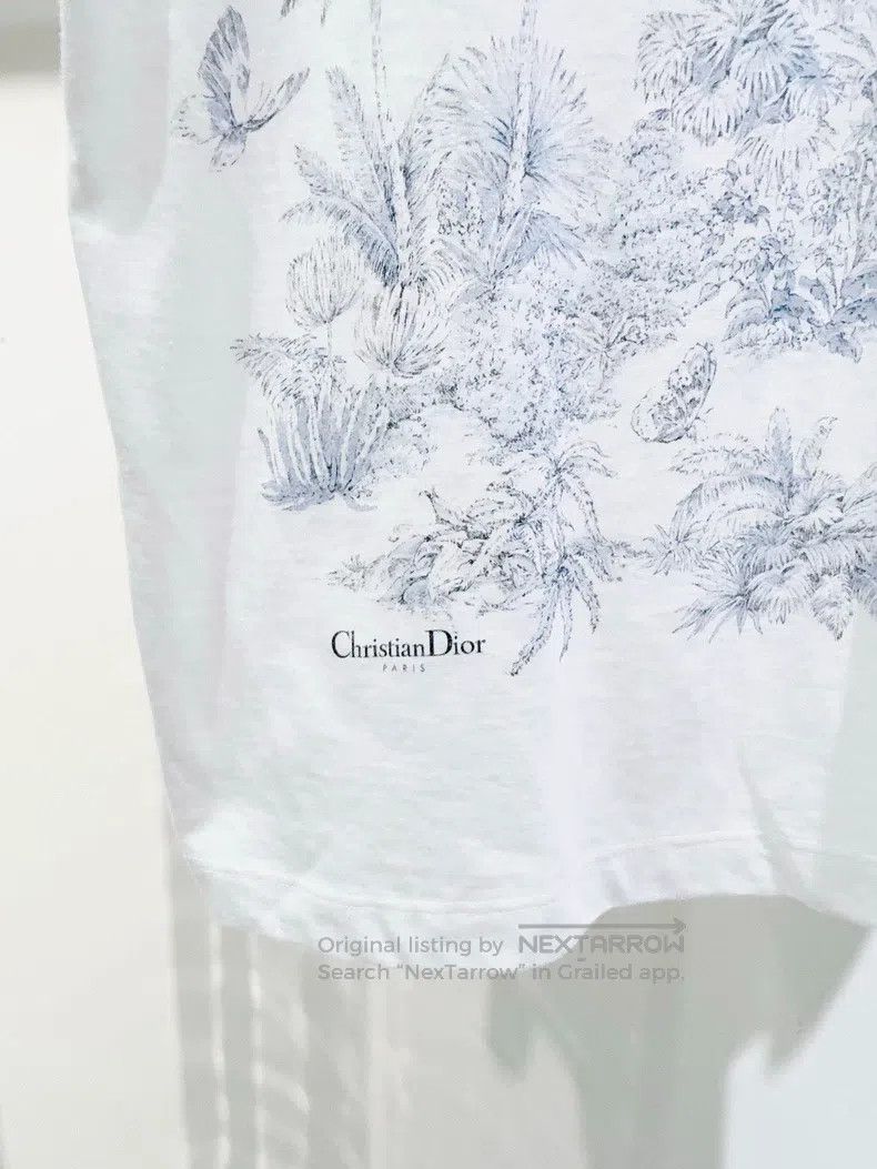Dior Dior 25 spring and summer printed short sleeves Size XS / US 0-2 / IT 36-38 - 2 Thumbnail