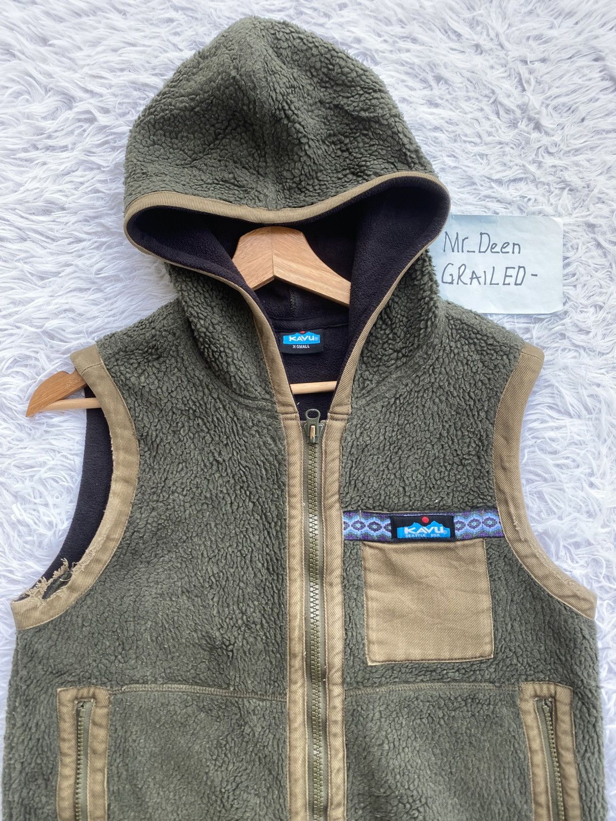 KAVU Rare Vintage KAVU Fleece Vest Size US S / EU 44-46 / 1 - 5 Thumbnail