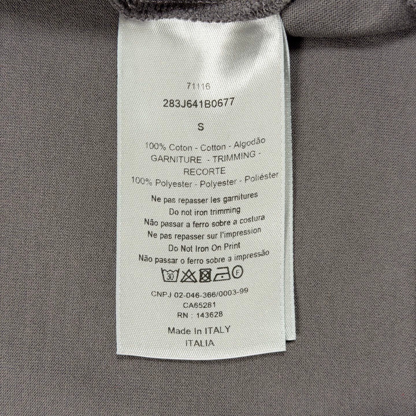 Dior Dior x TS Grimace Gray Short Sleeve S Size US S / EU 44-46 / 1 - 4 Thumbnail