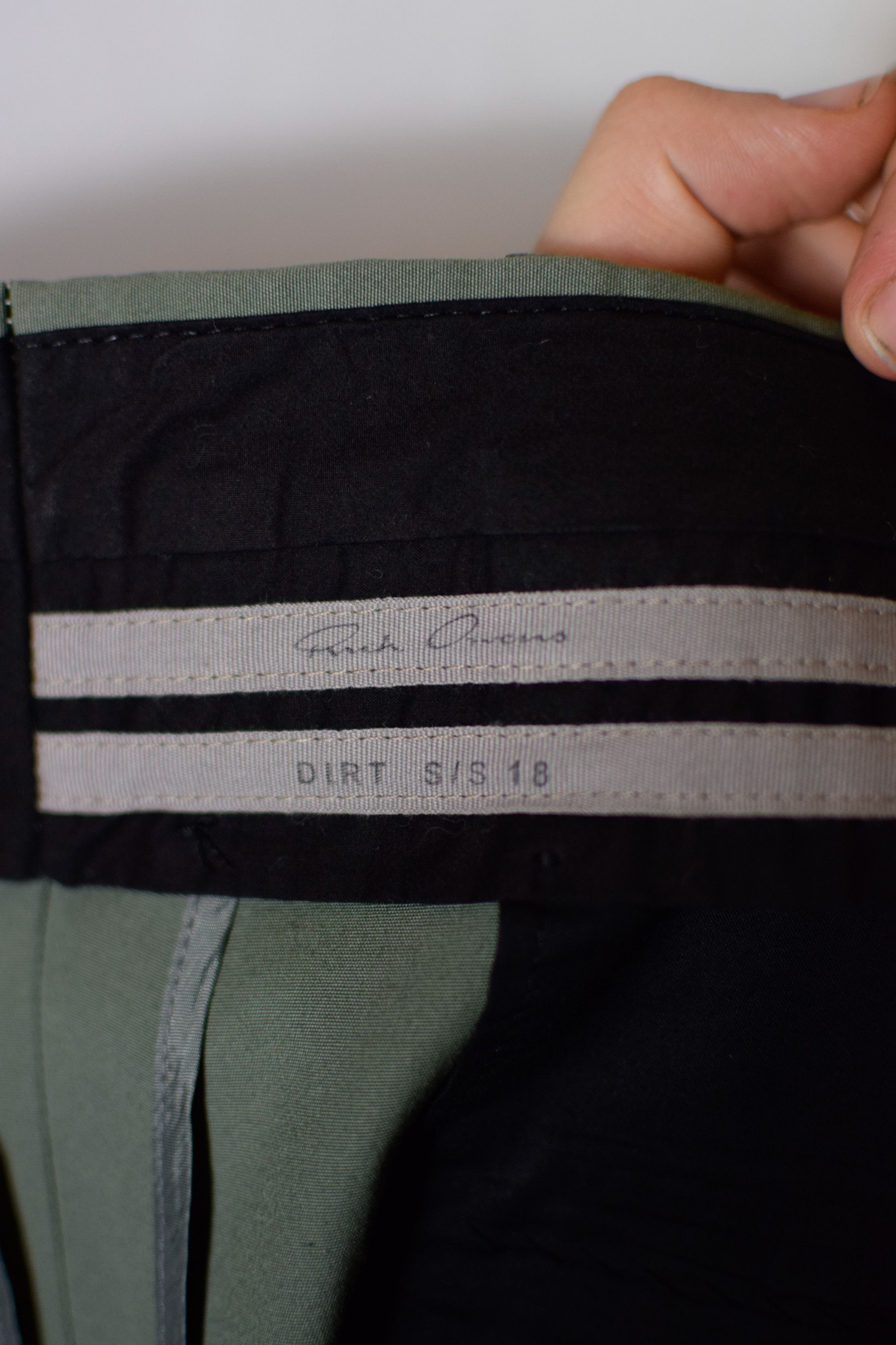 Rick Owens Rick Owens SS18 Dirt Wide Pants - RU18S5368-TE Size US 32 / EU 48 - 8 Thumbnail