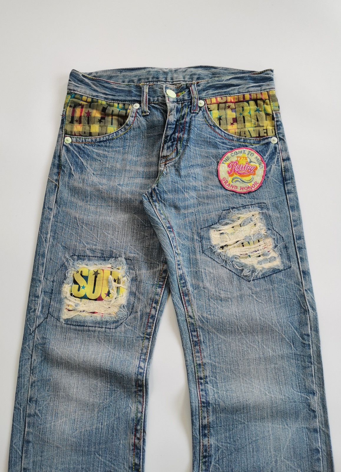 Other Raring Grand Mind Japan Denim Jeans Size US 30 / EU 46 - 1 Thumbnail