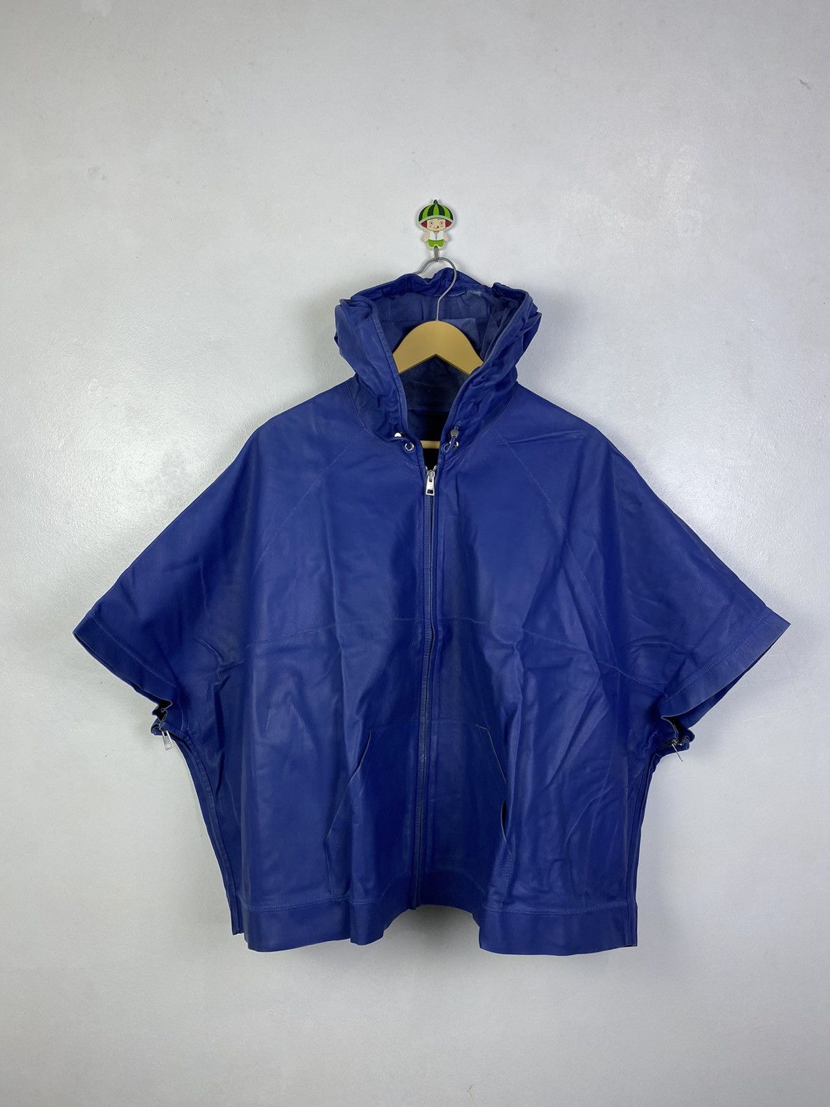 Simonetta Ravizza Simonetta Ravizza - lamb leather poncho jacket Size M / US 6-8 / IT 42-44 - 1 Thumbnail