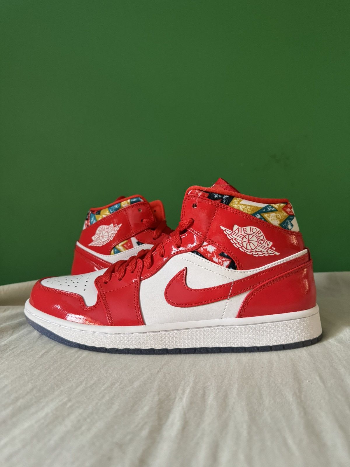 Jordan Brand Jordan 1 mid Barcelona sweater 2021 Size US 9 / EU 42 - 1 Thumbnail