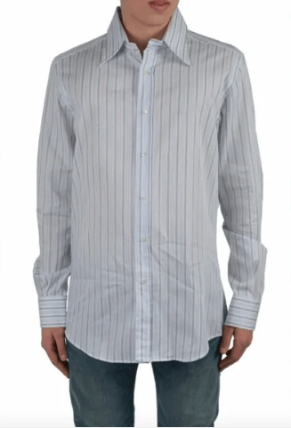 Dolce & Gabbana Dolce & Gabbana | Striped Button Up Size US L / EU 52-54 / 3 - 1 Thumbnail