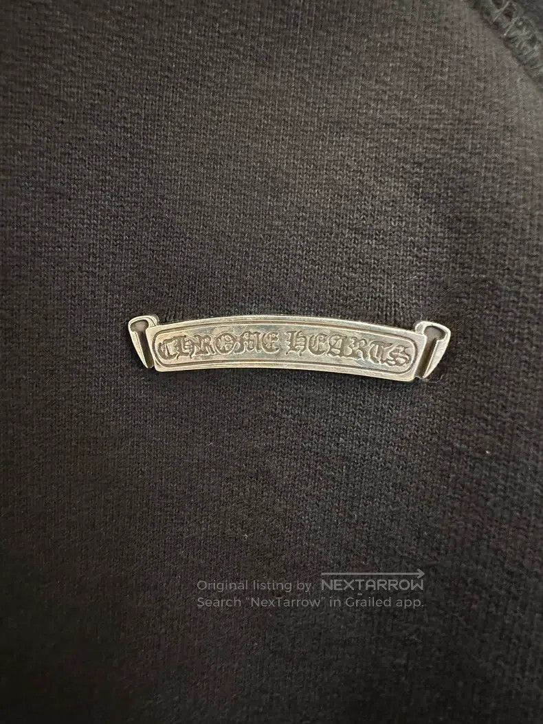 Chrome Hearts Chrome Hearts Size XXL Three-cross embroidered zipper hoodi Size US XXL / EU 58 / 5 - 4 Thumbnail