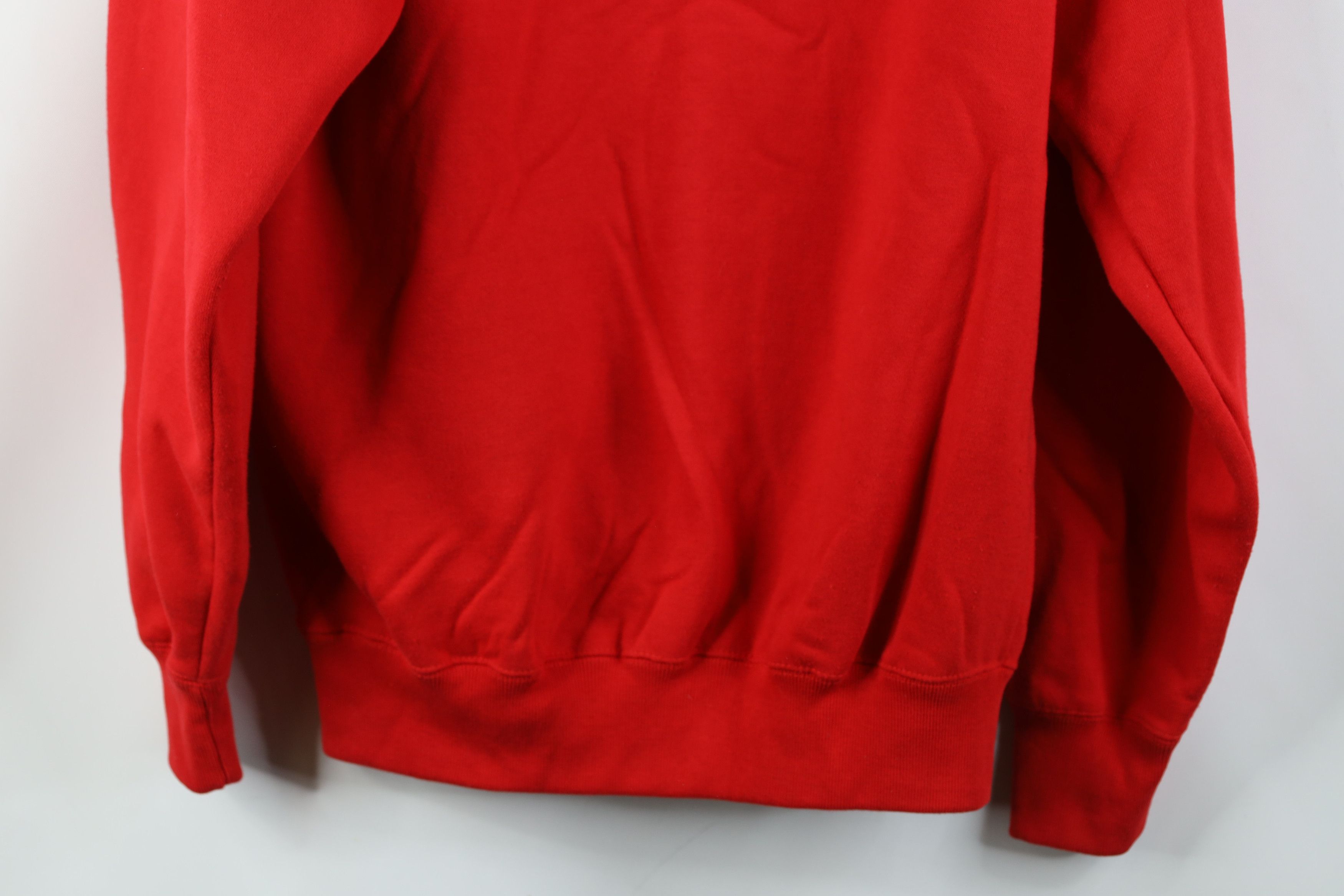 Gap Vintage 80s 90s Gap Sport Faded Blank Hoodie Sweatshirt Red Size M / US 6-8 / IT 42-44 - 12 Thumbnail