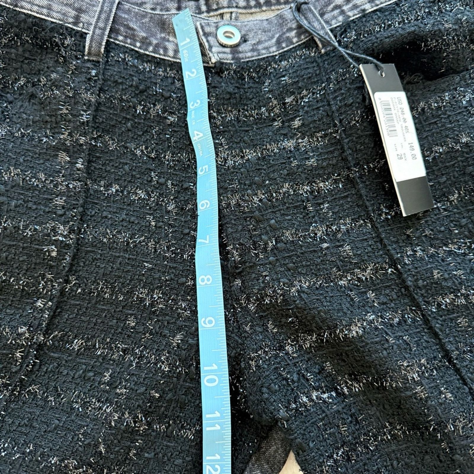 Diesel NWT!!! Diesel women jeans/ tweed pants size 29 Retail 248$ Size 29" - 9 Thumbnail