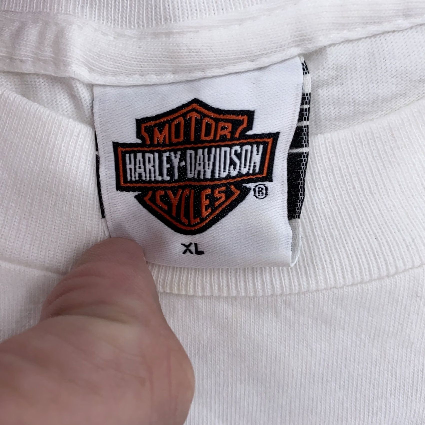 Harley Davidson VINTAGE Harley-Davidson Shirt Mens XL White New Orleans Mardi Gras 2005 USA Size US XL / EU 56 / 4 - 7 Thumbnail