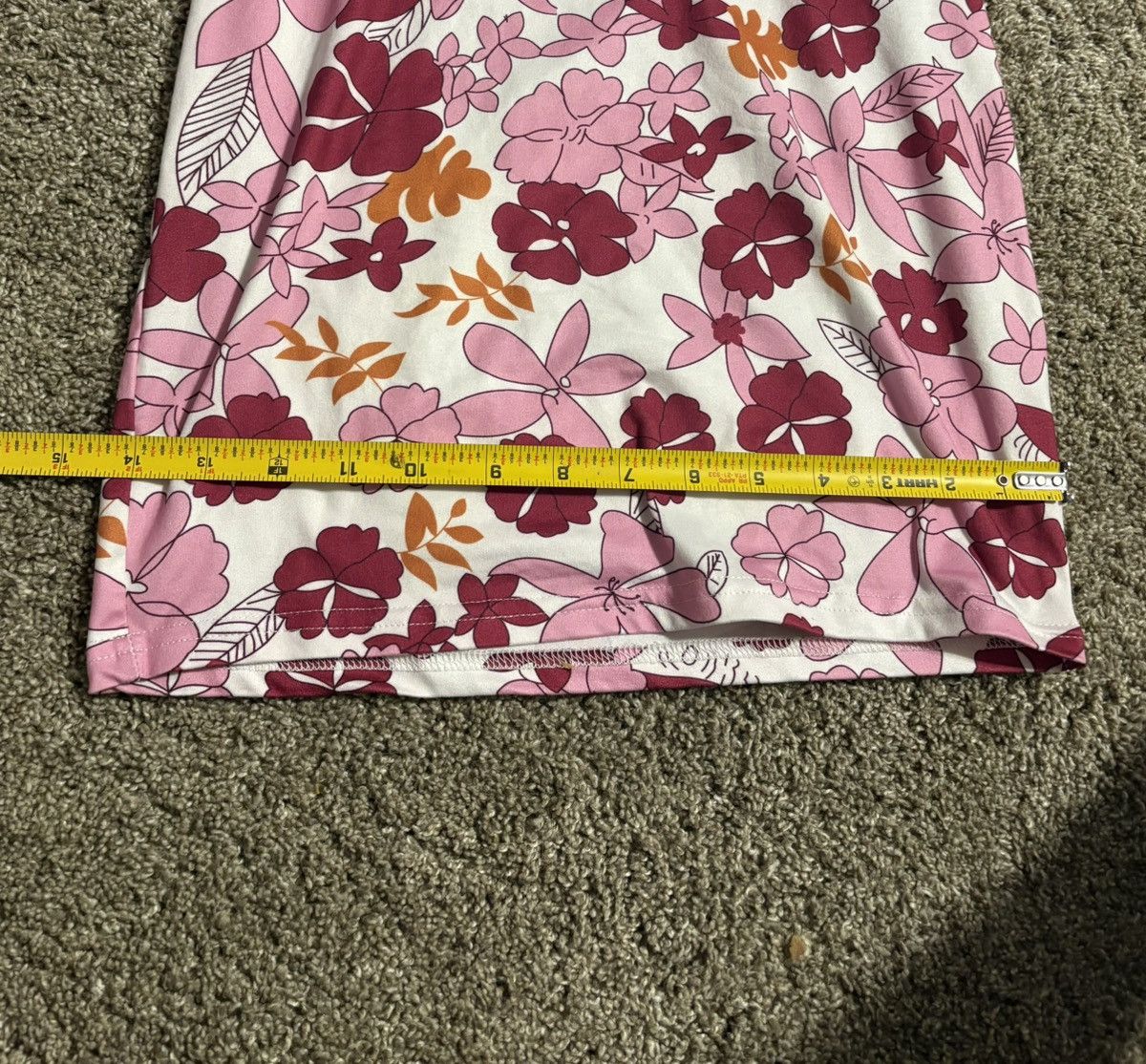Shein (SHEIN) Floral Fitted Halter Dress: Size XS Size XS / US 0-2 / IT 36-38 - 4 Thumbnail