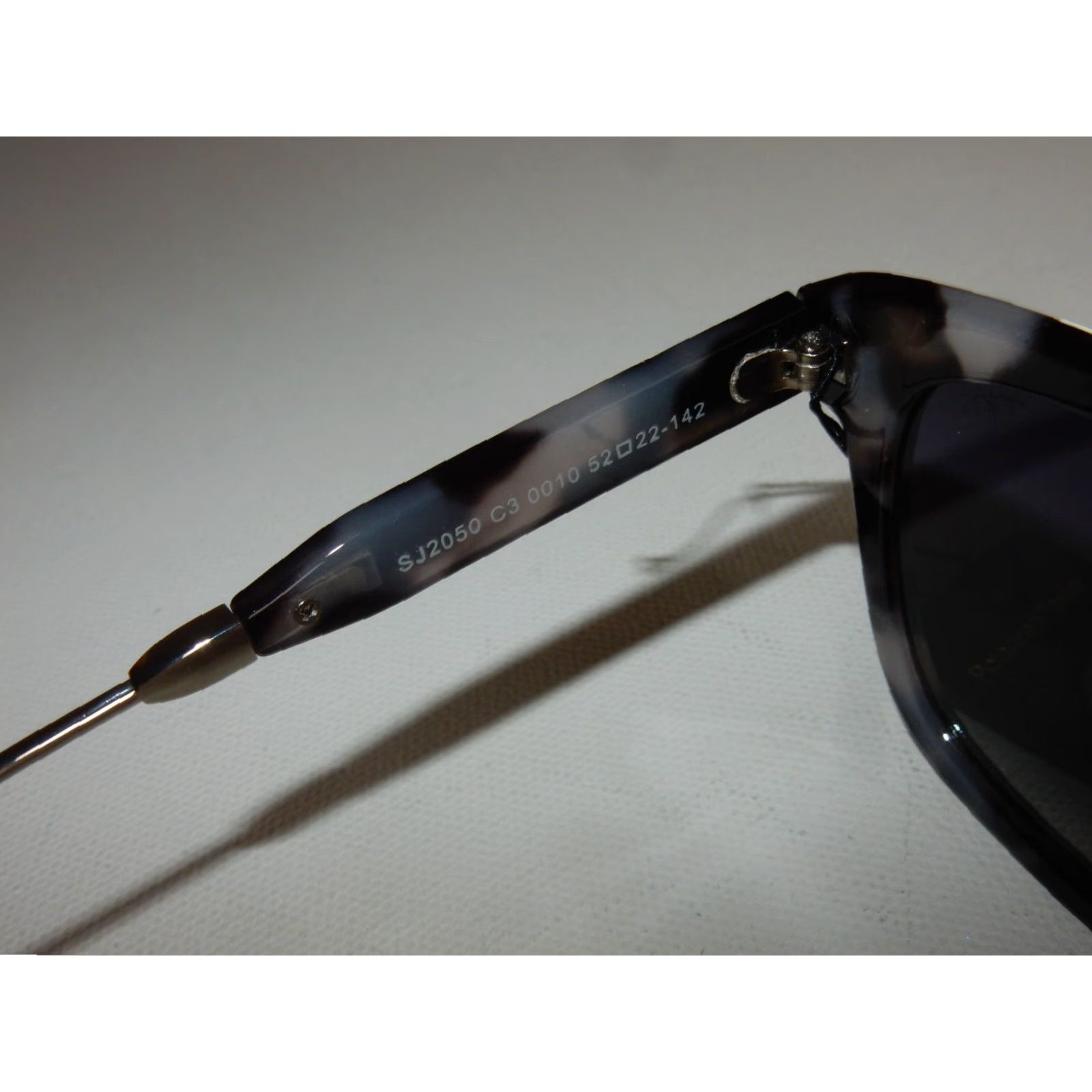 Vintage Sojos Women's Gray Sunglasses 52-22-142 C3 UV Protection Fashion Accessories Size ONE SIZE - 5 Thumbnail