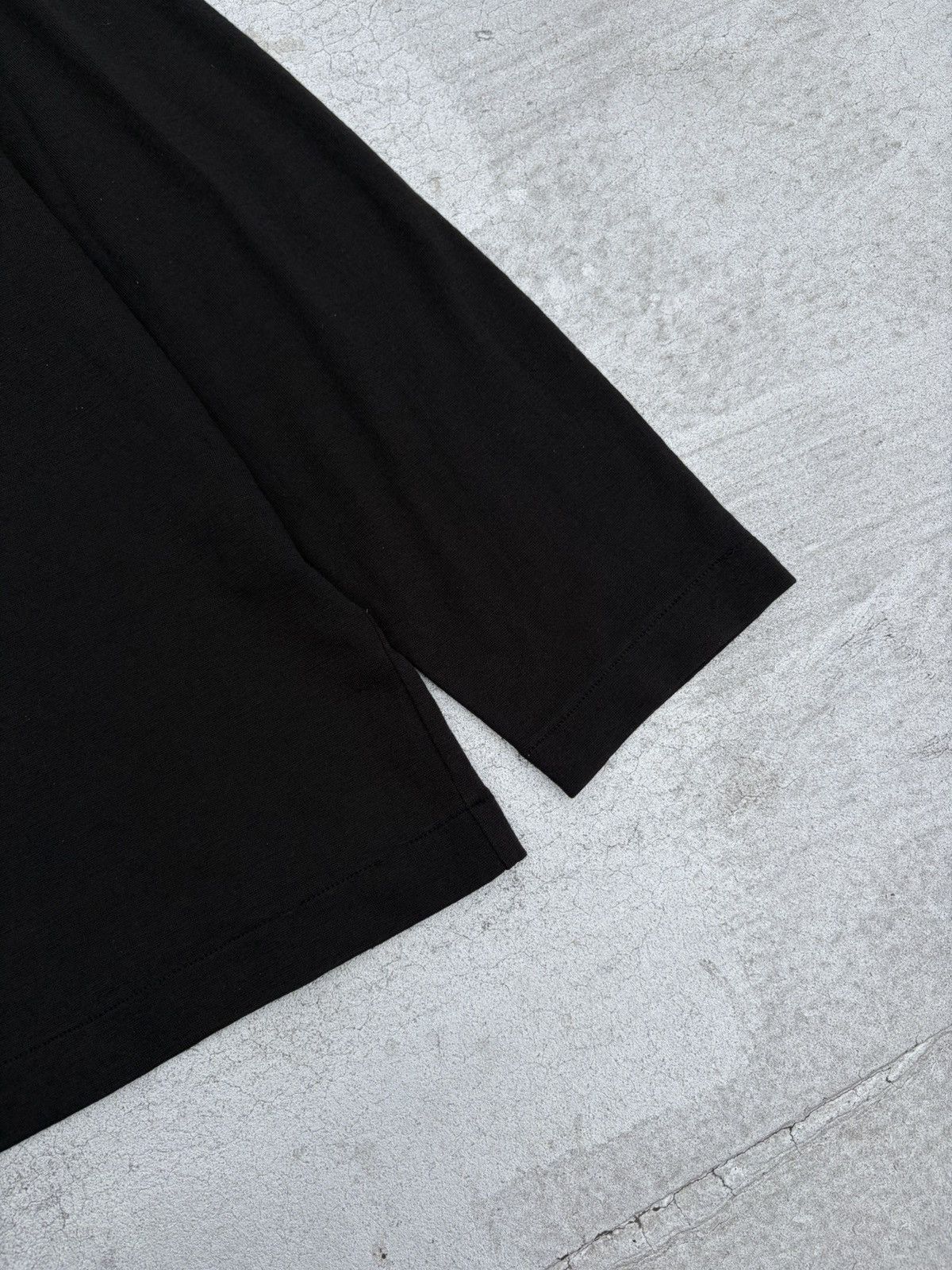 Comme des Garcons Homme Comme Des Garcons Homme 1992 Artisanal Wool Mock Neck LS Size US M / EU 48-50 / 2 - 4 Thumbnail