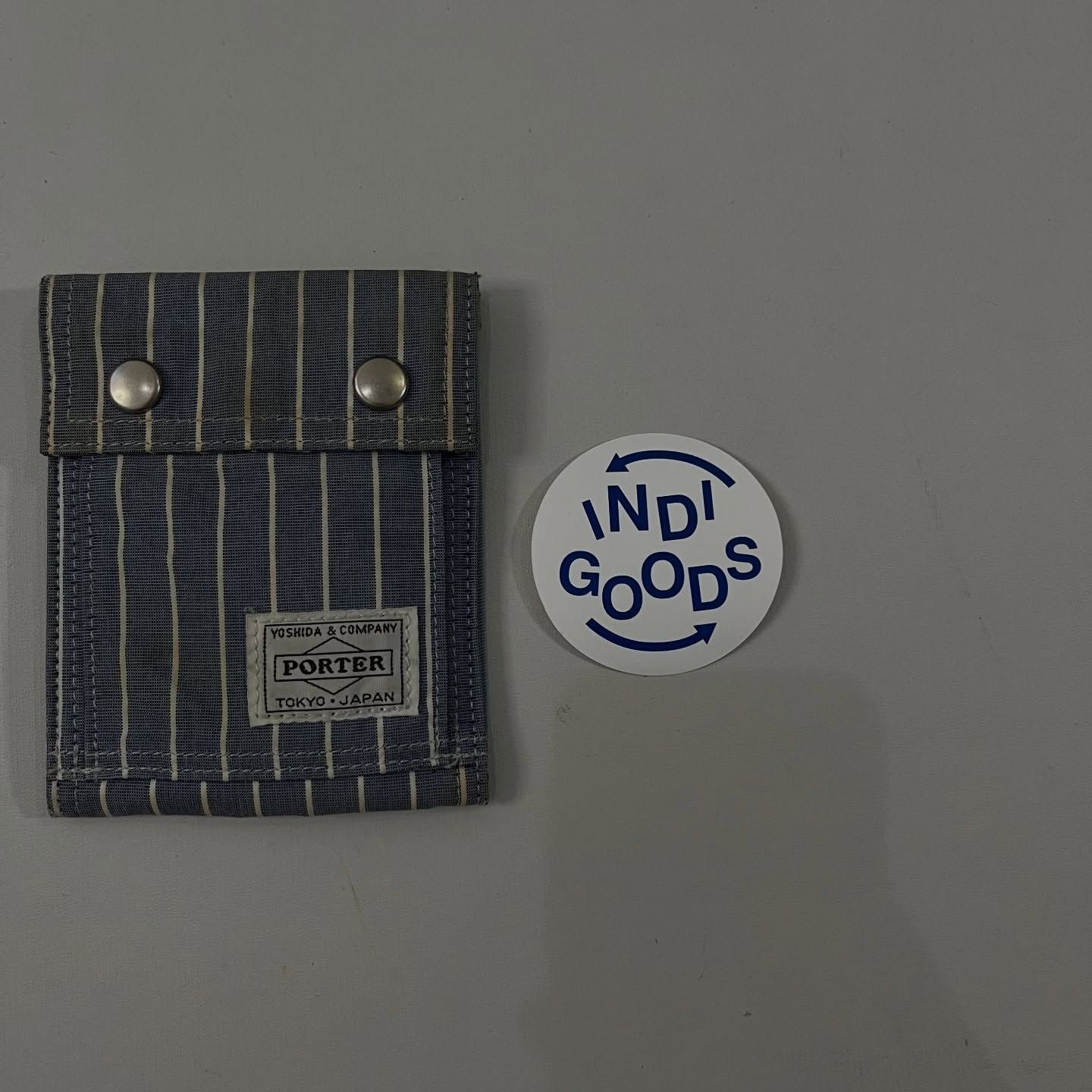 Porter Porter Yoshida & Co Stripes Bifold Card Wallet (Rare) Size ONE SIZE - 2 Thumbnail