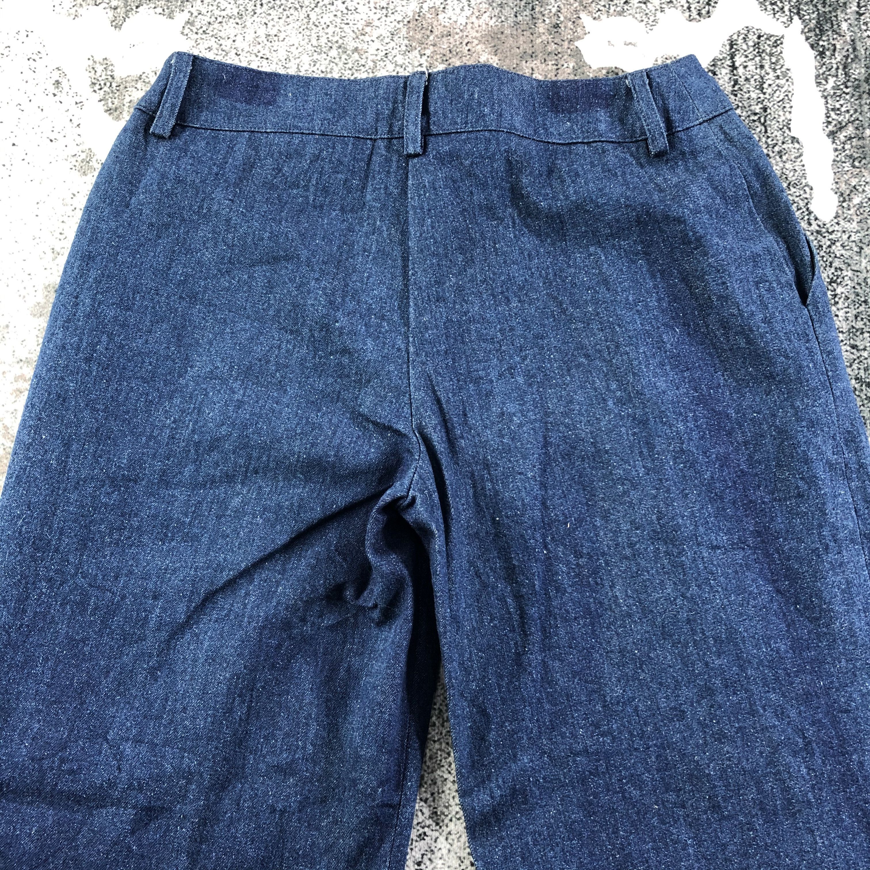Japanese Brand Japanese Brand Jeans Blue Wash Baggy Flare Denim KJ1636 Size 26" / US 2 / IT 38 - 4 Thumbnail