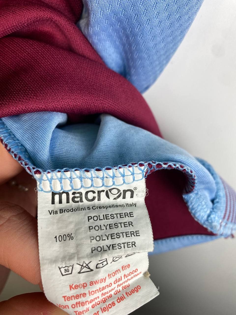 Macron × Vintage Aston Villa Home shirt 2013/14 - Size L Size US L / EU 52-54 / 3 - 5 Thumbnail